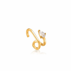 Earcuff medianoche plata oro -